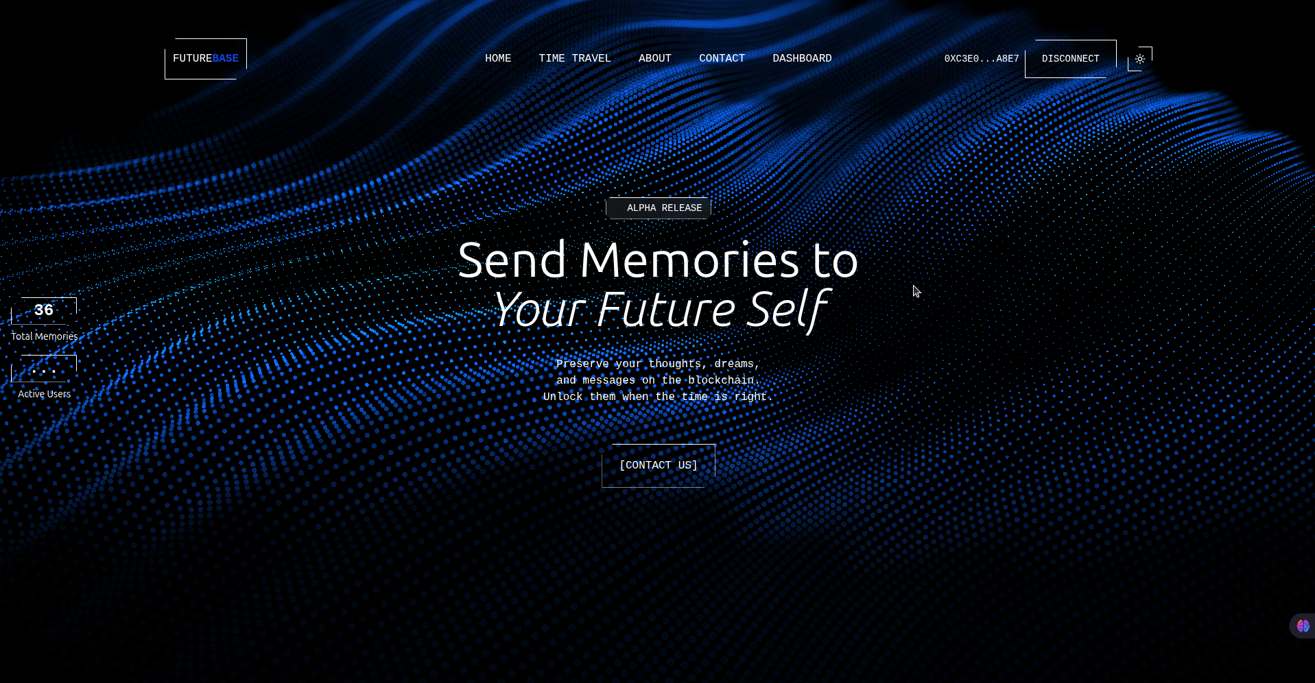 FutureBase — encrypted on-chain time capsule