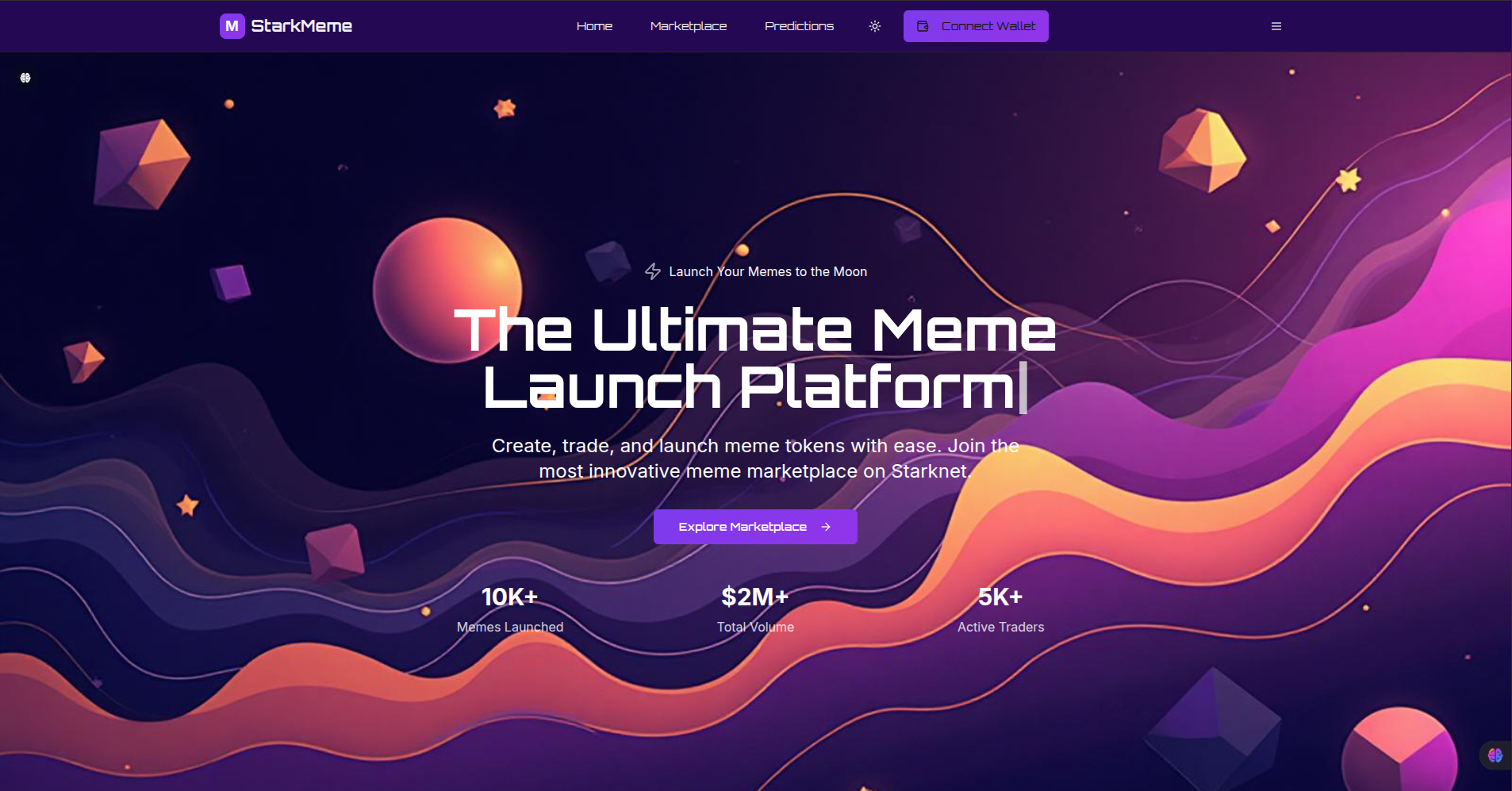 Starknet's First Memecoin Launchpad